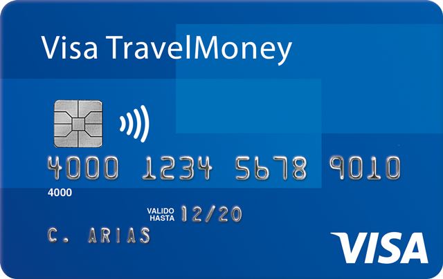 tarjeta prepaga visa travel money